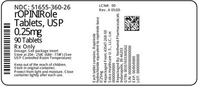Label (51655 360 26 Master Bottle Label Approval   Rev A 05 20)